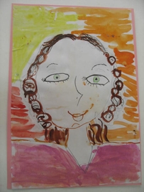 Тарасюк Вероника, 7 лет; Тамара Крюкова