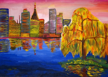 Мария, 16 лет - Мегаполис в осени