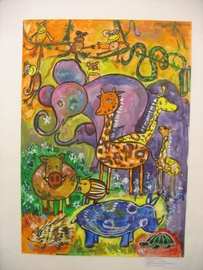 Кравцова Оля, 8 лет; Зоопарк