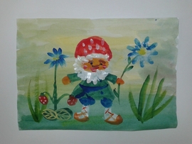 "Сказачное настроение" Калашникова Ксения, 6 лет, МАДОУ д\с №55