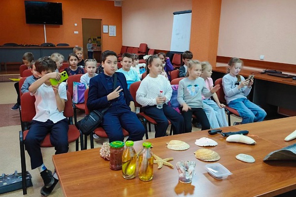 У нас в гостях Музей Мирового Океана